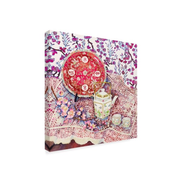 Joanne Porter 'Tea Time' Canvas Art,14x14